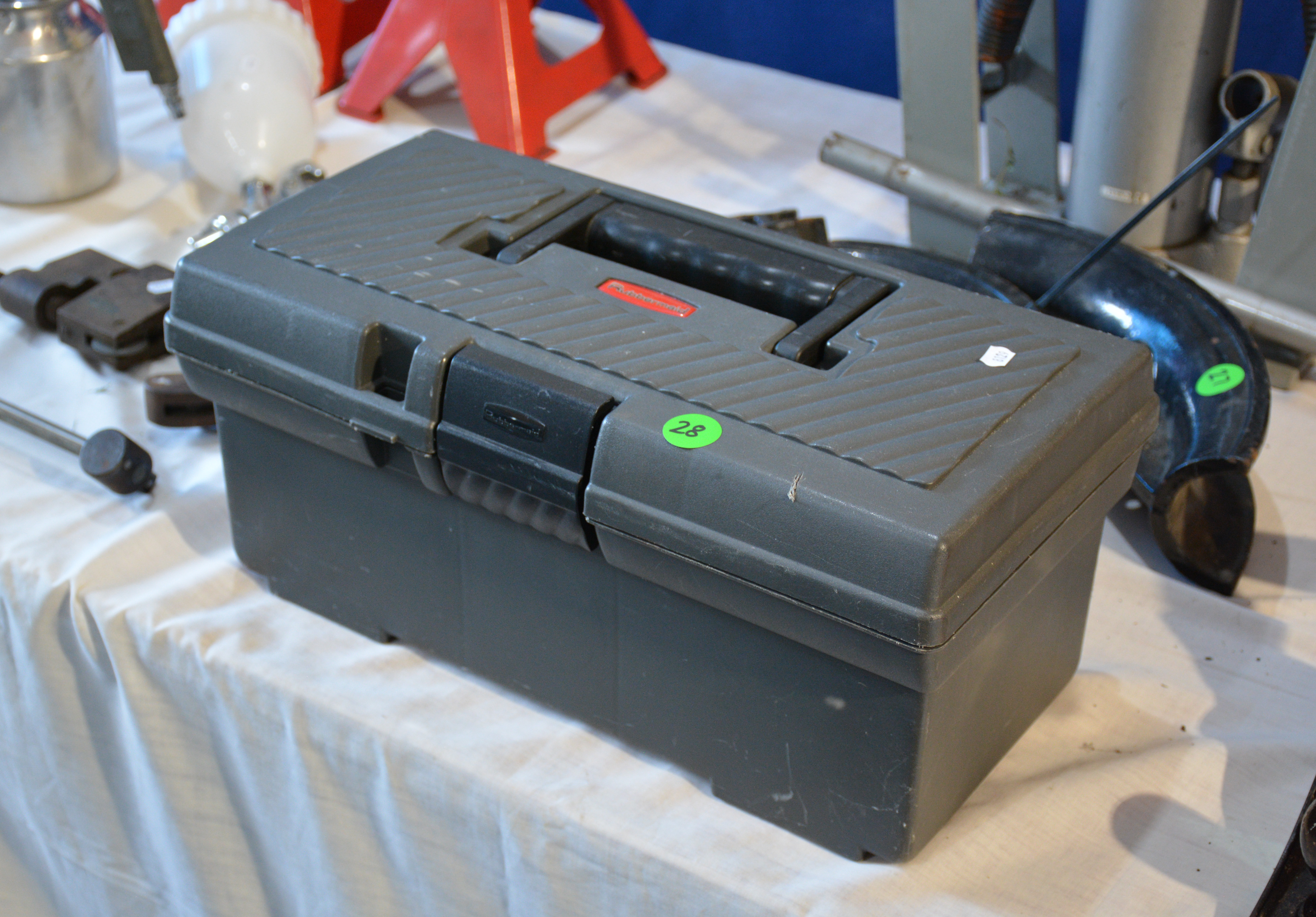 Rubbermaid Toolbox — sold at auction in New Zealand for $10