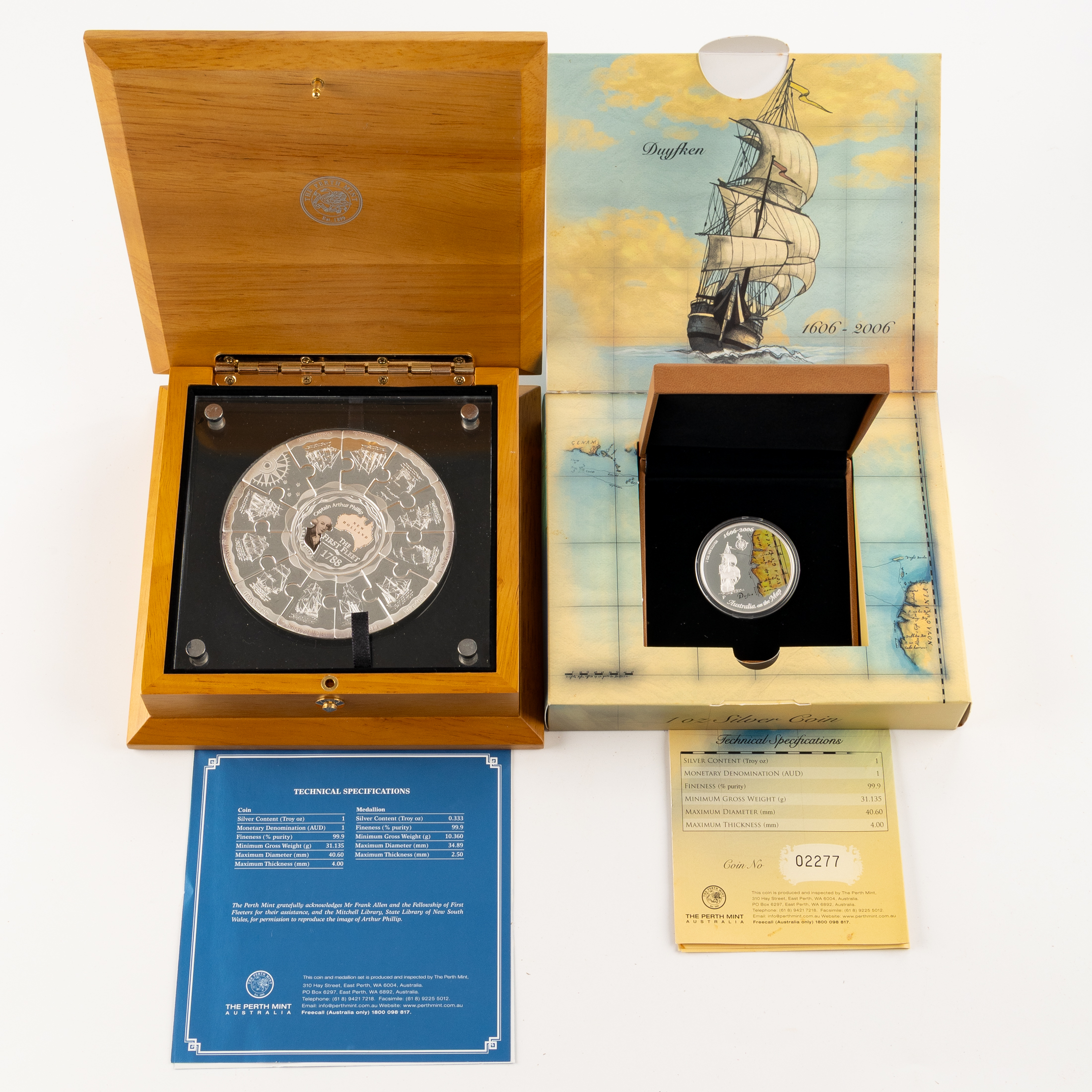 Elizabeth II, Perth Mint, One Dollar, 2006, FDC
