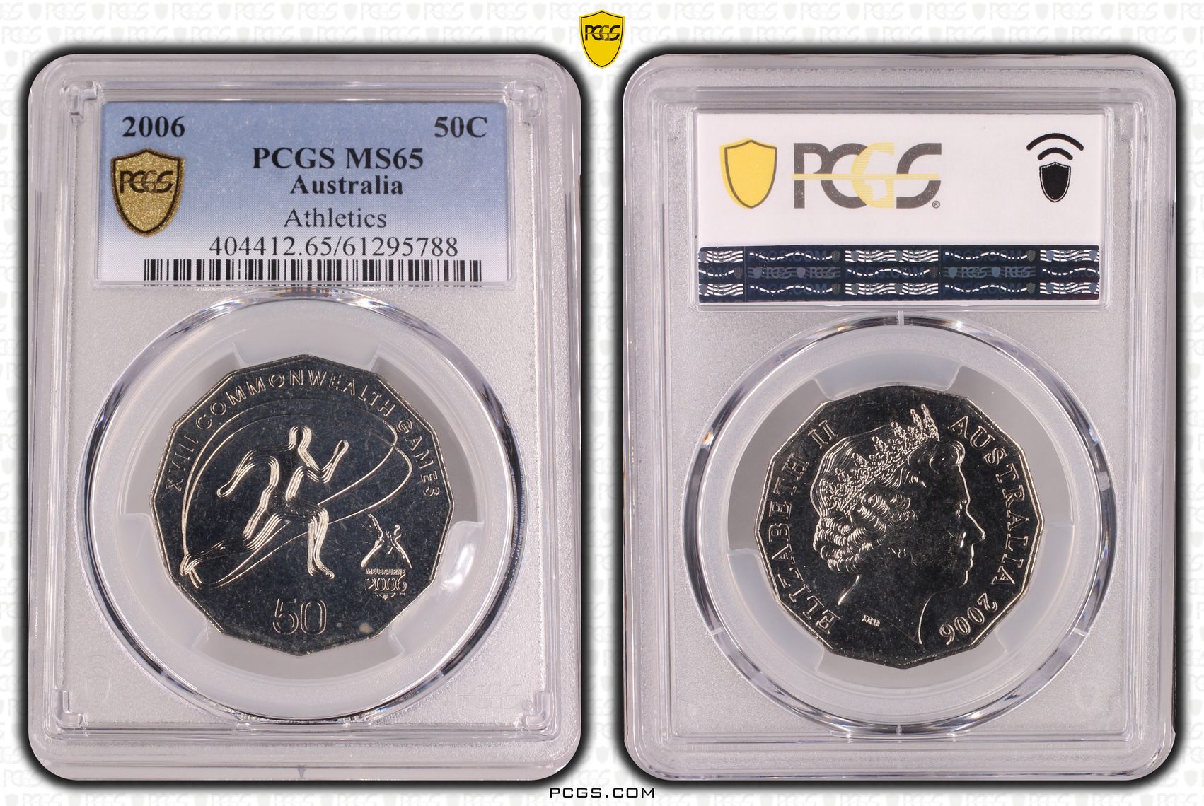311 · Athletics, Fifty Cent, 2006, PCGS MS65