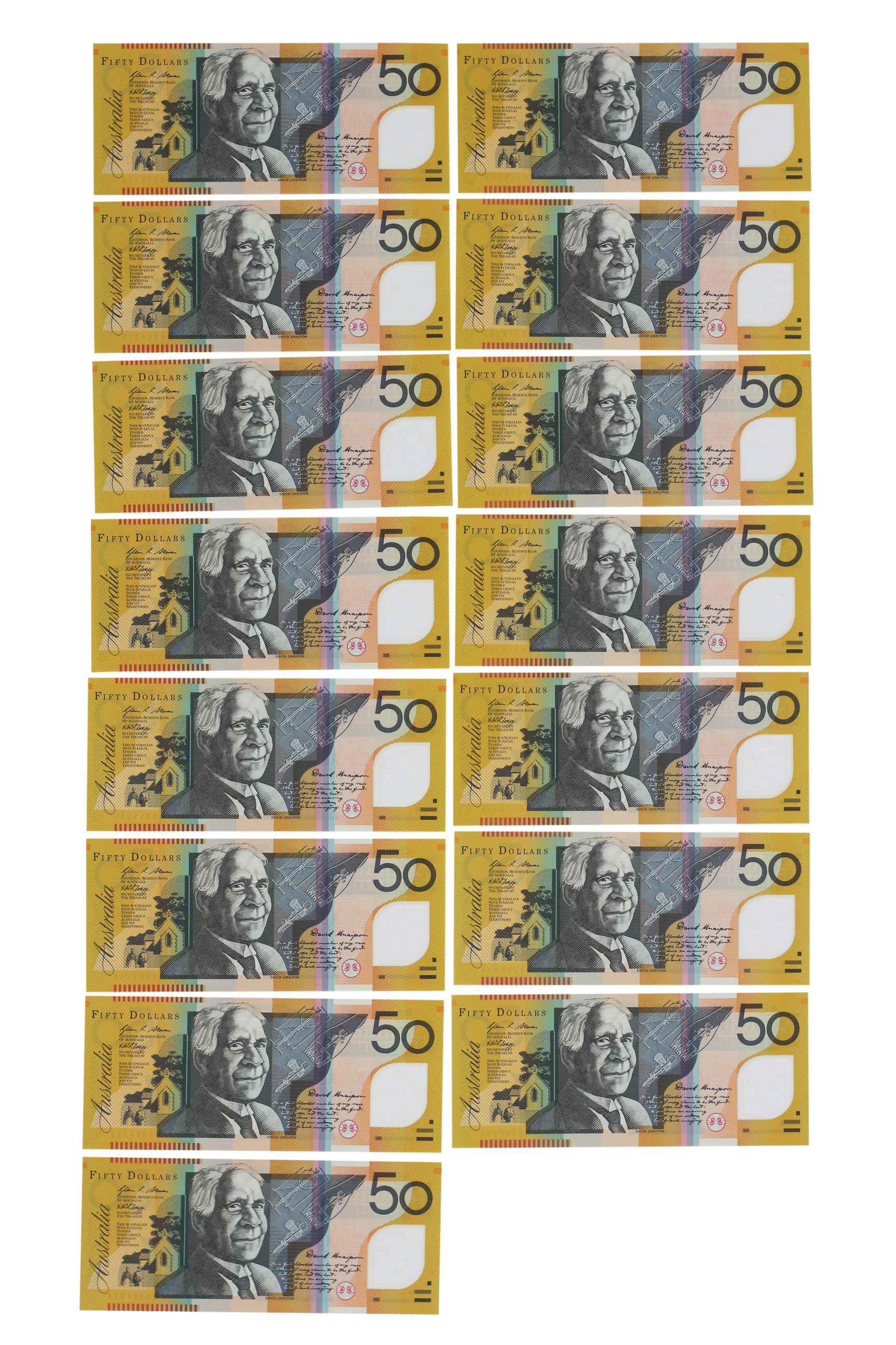 2272. · MacFarlane/Henry, Fifty Dollars,  2008, UNC