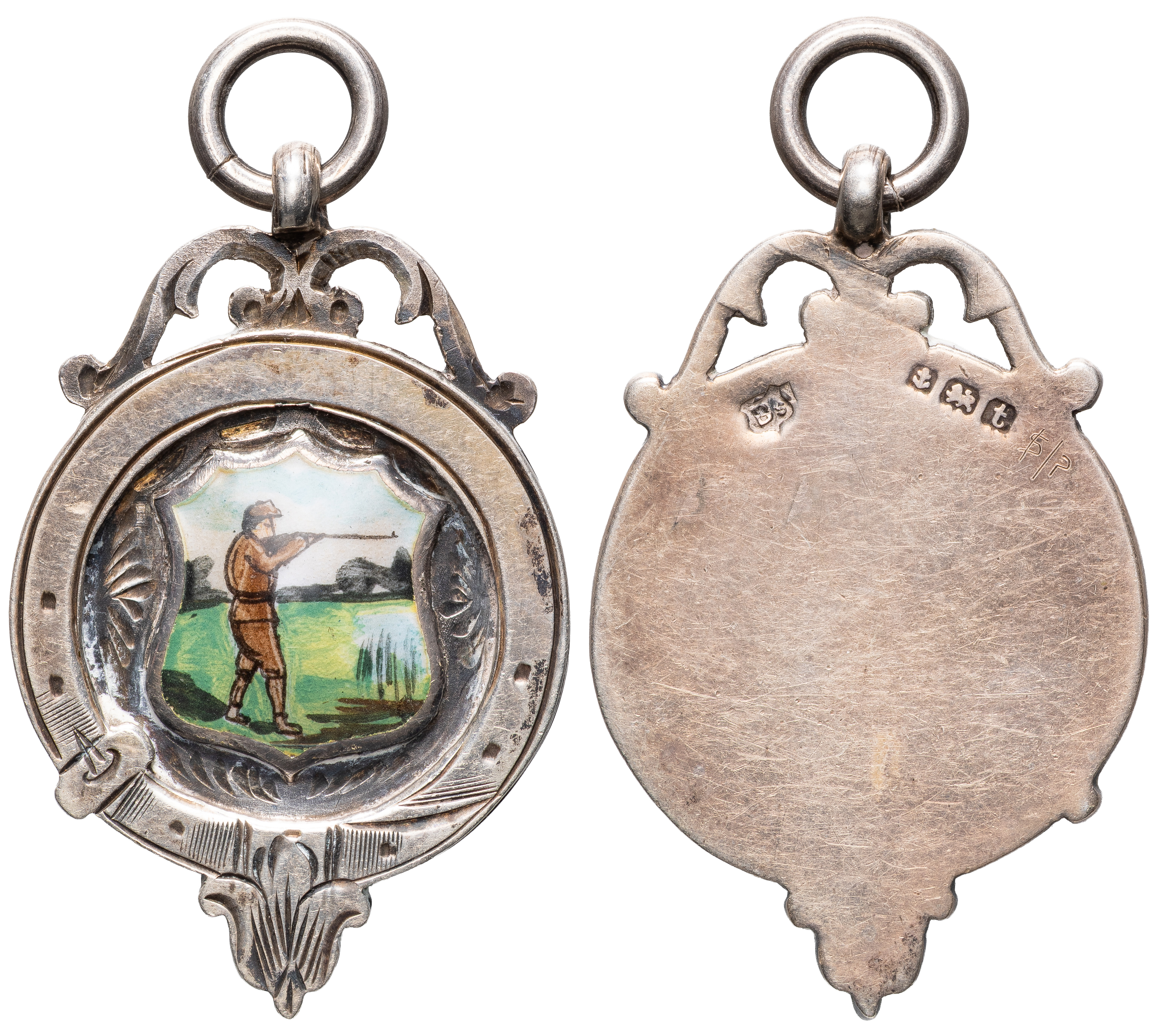 Great Britain, George V, Shooting Medallion, 1918, EF