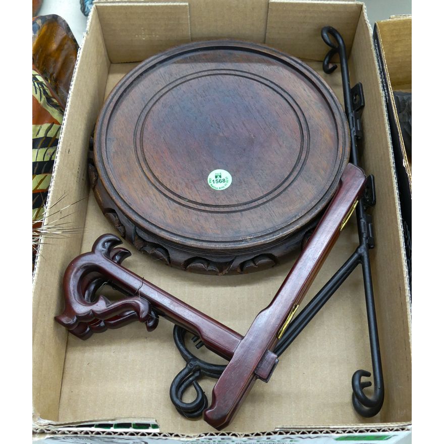 Box Chinese Rosewood Stands
