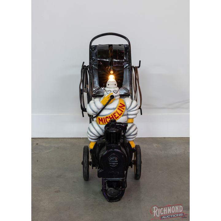 Amazing Michelin Man Floor Compressor