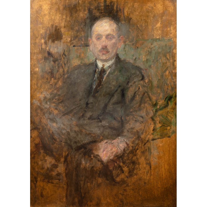 Olga Boznańska | Portret Pana Beyleya, przed 1921