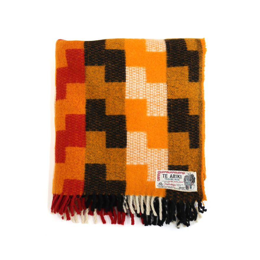 Onehunga Woollen Mills - Te Ariki travel rug