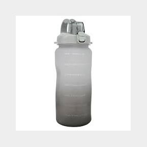 Inspiration Water Bottle 1L - Grey - Motivation to Drink Bar 9902027517213- 51748/11763 SN B2 (S4)