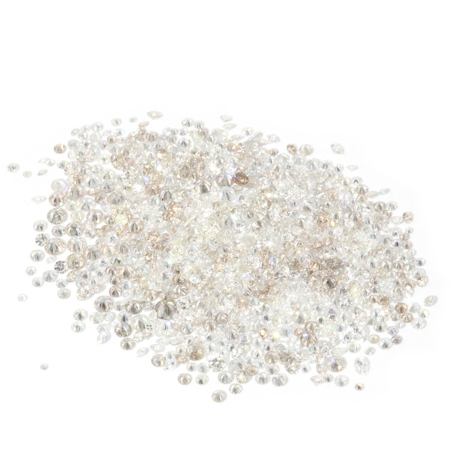 10.03 Carats Mixed Melee Diamond Parcel