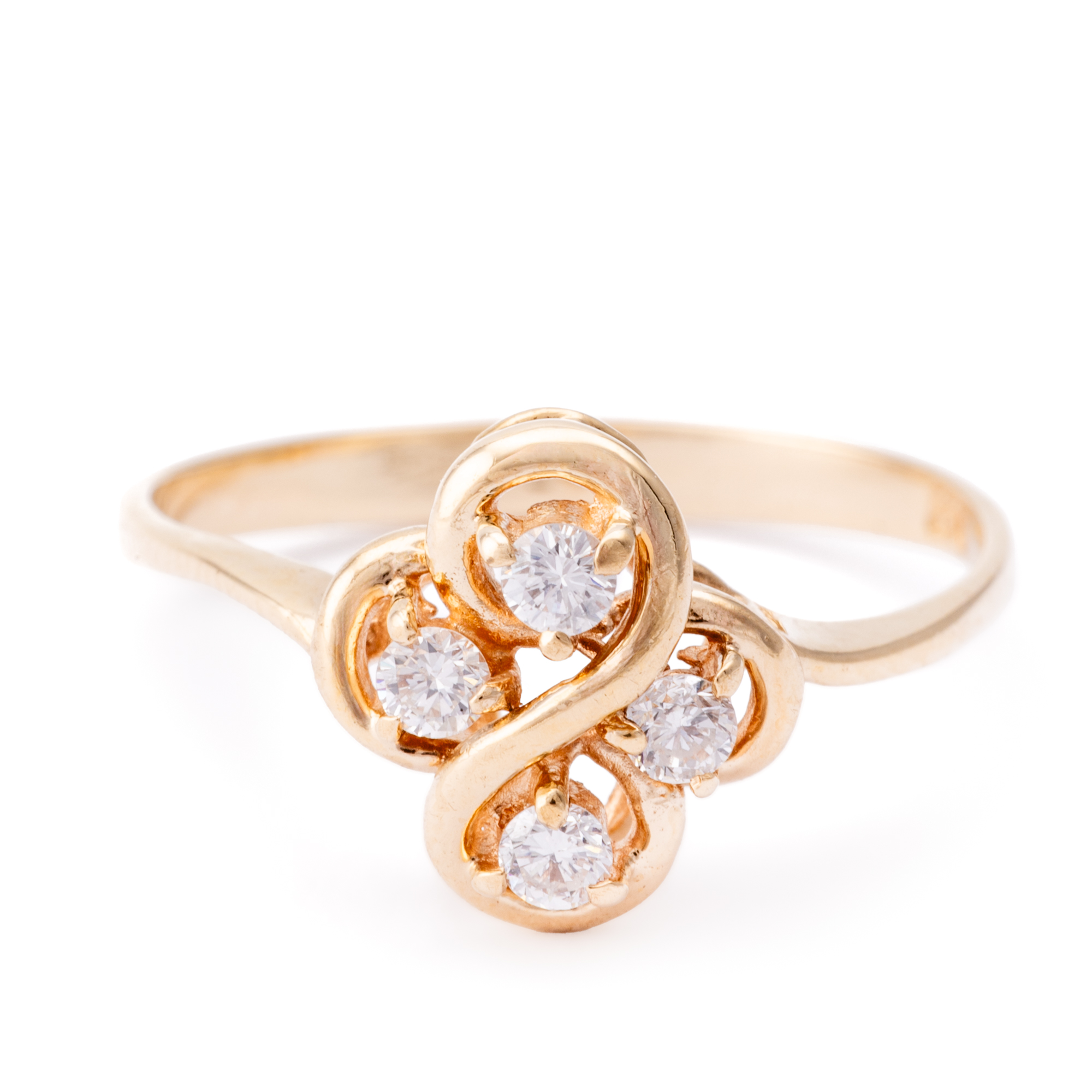 Diamond Ring 9ct Gold,