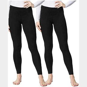 32 DEGREES HEAT WOMEN'S 2 PACK PERFORMANCE ULTRA LIGHT THERMAL BASELAYER LEGGING PANT SZ XL
