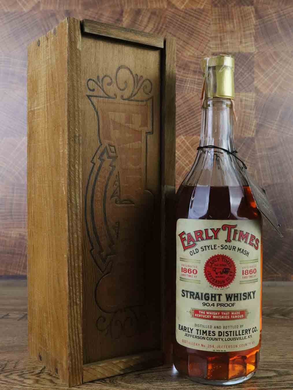 Early Times 'Heritage Edition' Straight Whisky | Unicorn Auctions