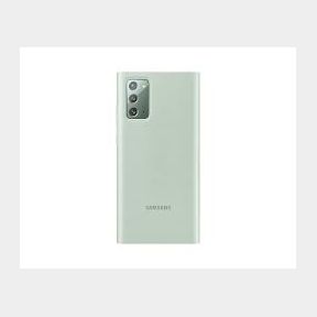 Original Samsung Galaxy Note20 Smart Clear View Cover - Green - Samsung Galaxy Note 20 - Bar 9902000462790-51748/8528
