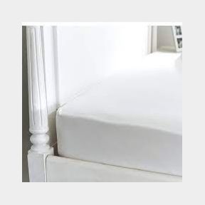 Lush Living - Fitted Sheet - Microfibre - White - Queen-51464/2091-CE 3
