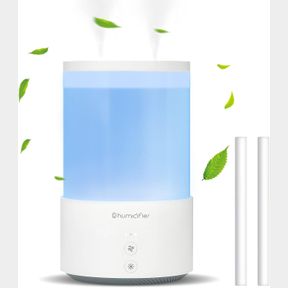 SMALL PLANT HUMIDIFIER INDOOR 650ML MINI PORTABLE COOL MIST HUMIDIFIERS WITH NIGHT LIGHT, USB PERSONAL DESKTOP HUMIDIFIER FOR PLAN