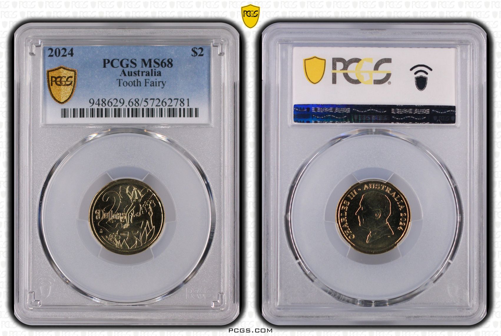 Tooth Fairy, Two Dollar, 2024, PCGS MS68