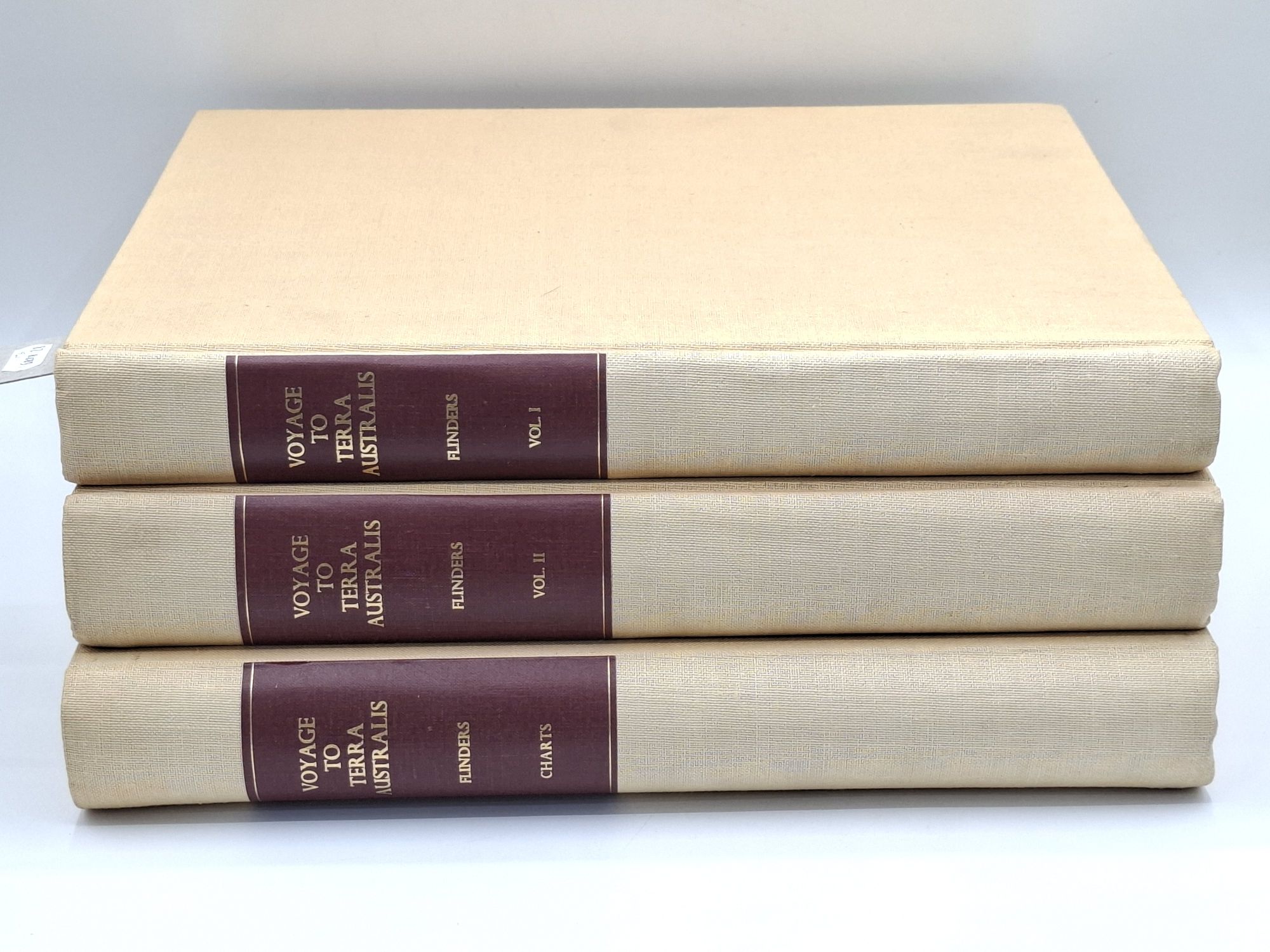 MATTHEW FLINDERS THREE VOLUME SET