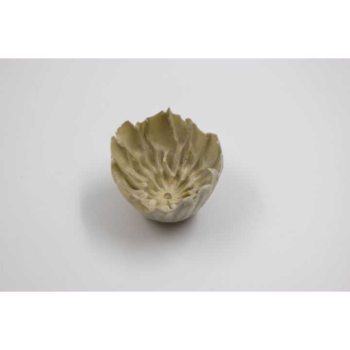 David Brokenshire - Small ribbed ceramic bowl
