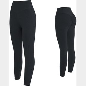 WOMEN'S HIGH WAIST YOGA PANTS TUMMY CONTROL WORKOUT SCRUNCH BUTT LIFTING STRETCHY LEGGINGS TEXTURED BOOTY GYM TIGHTS
