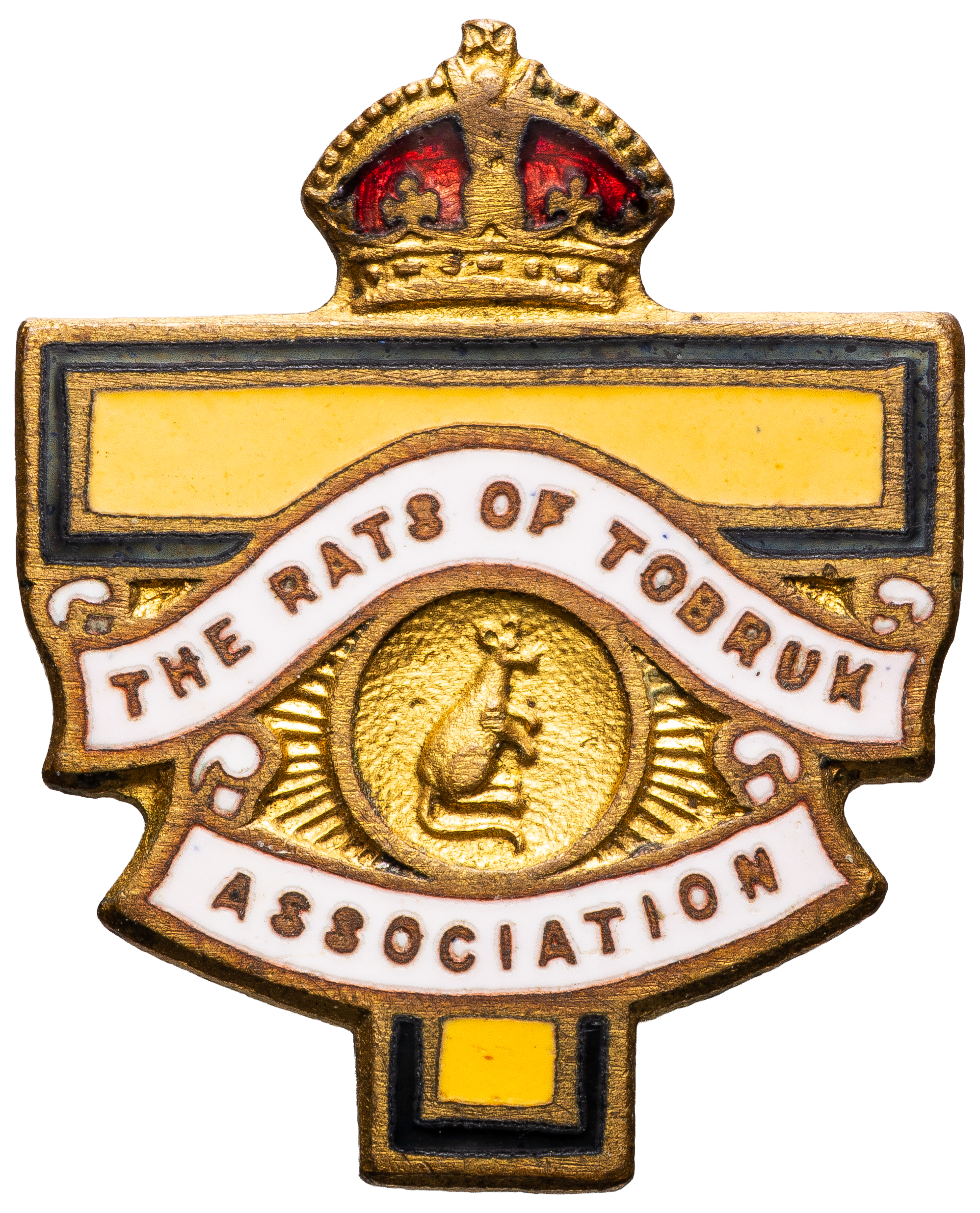 The Rats of Tobruk Association - Membership Badge, C.1945, EF