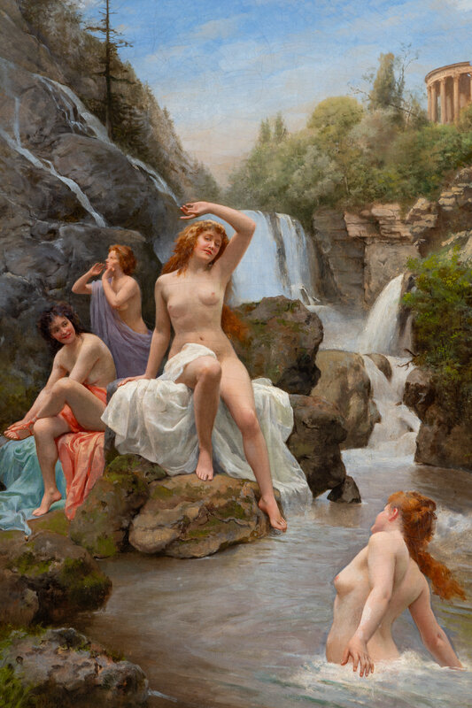 Oreste Cortazzo
(Italian, 1836-1910)
Bathing Nymphs