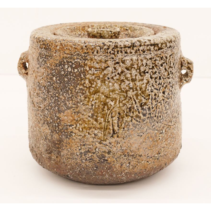 John Takehara ''Mizusashi Jar'' Salt Glazed Stoneware