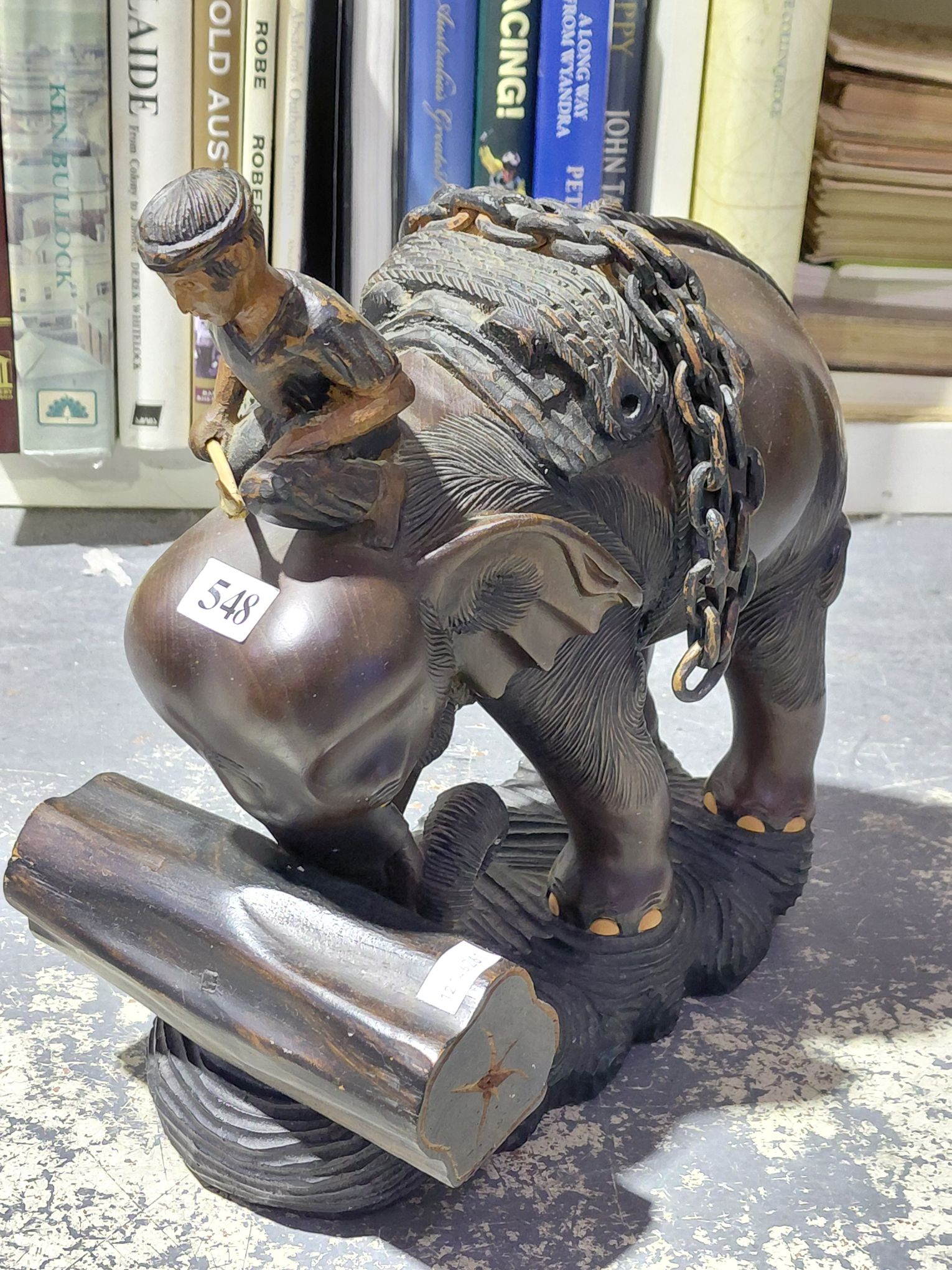 Elephant And Mahoot Figure