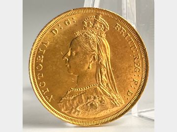 1888 VICTORIA JUBILEE HEAD SYDNEY MINT GOLD SOVEREIGN R3