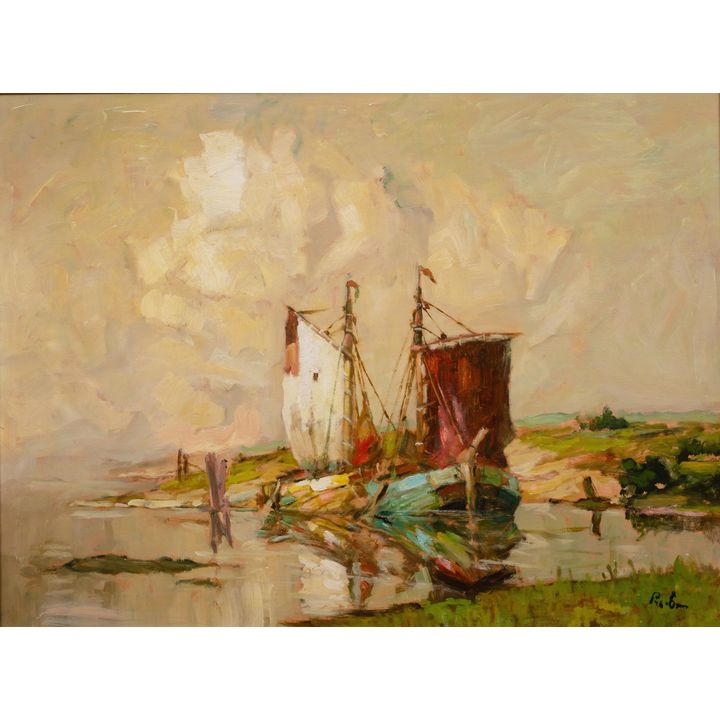 Rudolf Priebe | Dwie łodzie