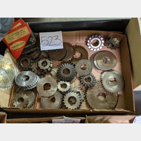 Large assorment of Slot cutters and machining dyes