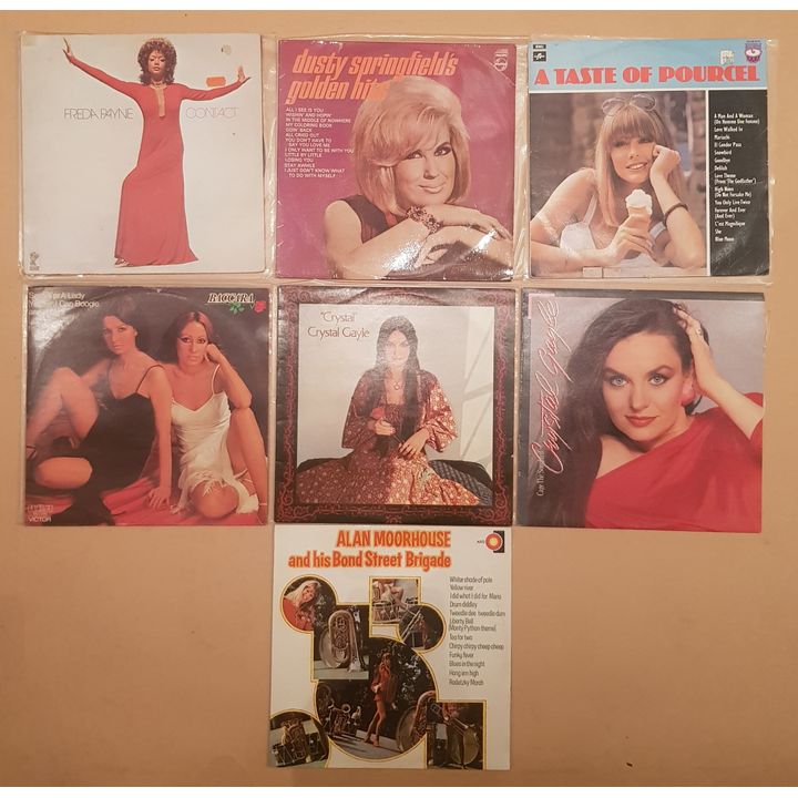 Vinyl Records (x7)