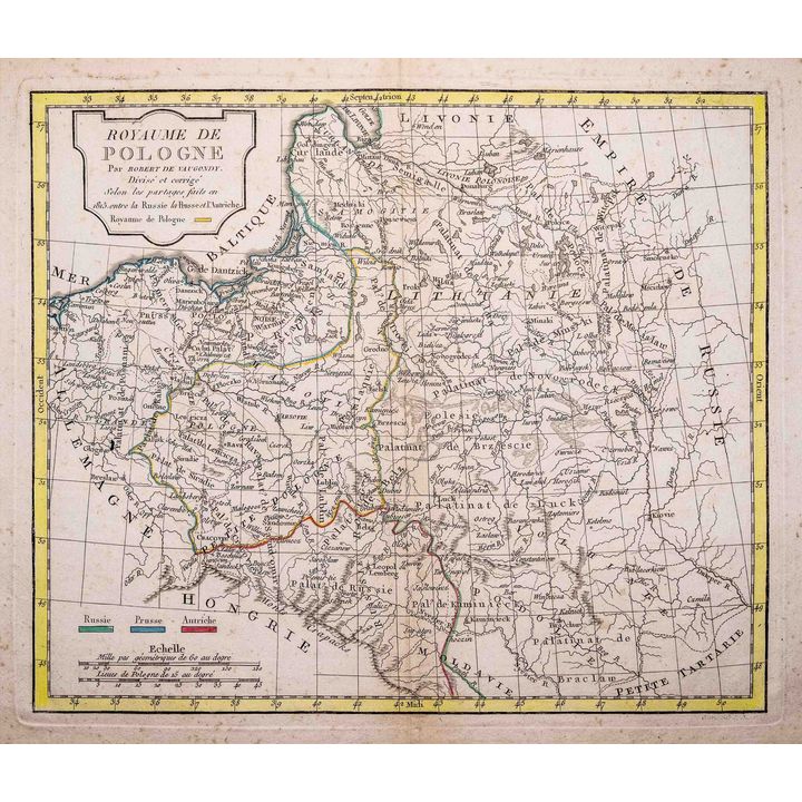 Didier Robert de Vaugondy | Royaume de Pologne…