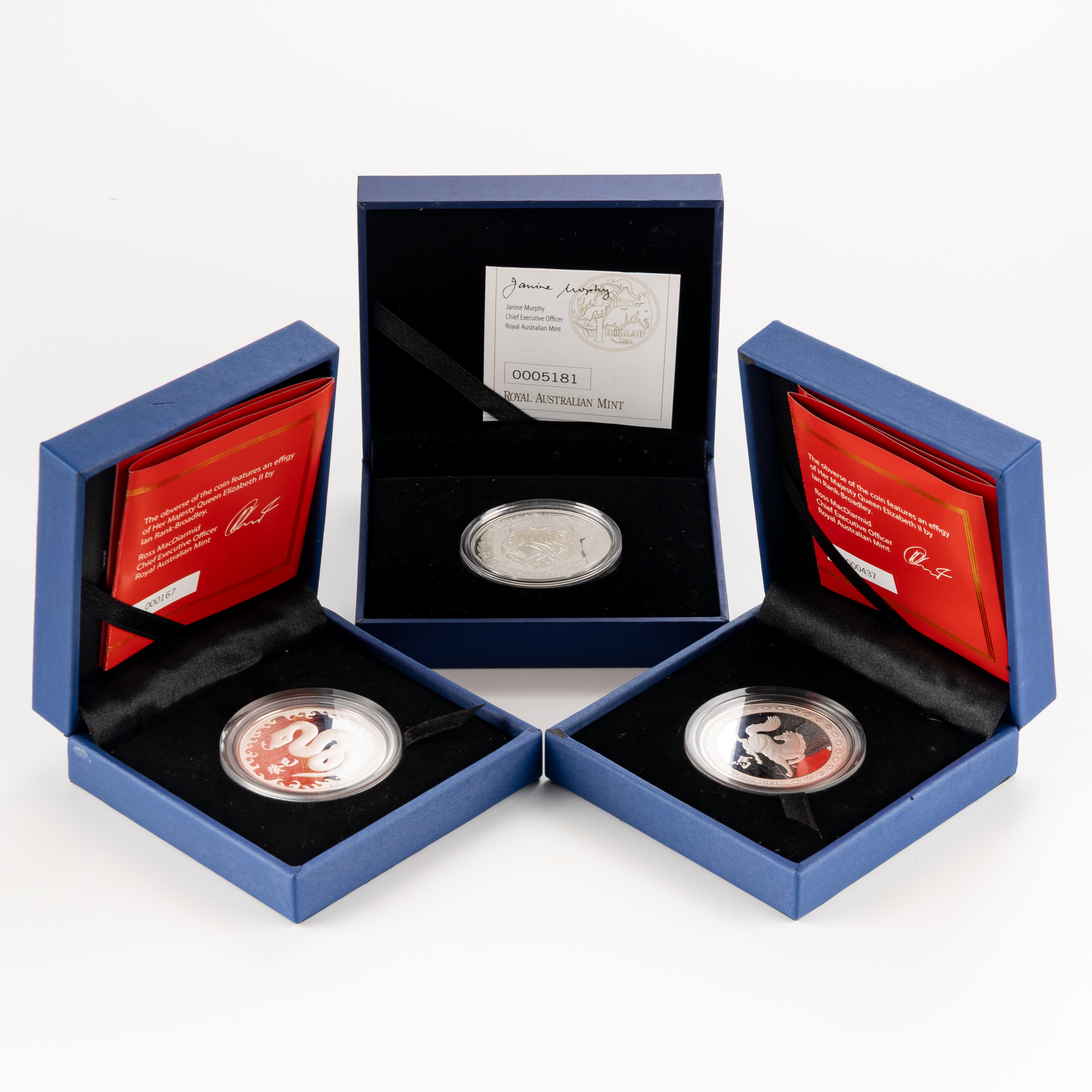 Elizabeth II, RAM - Lunar Series, One Dollar, 2009 - 2014, FDC