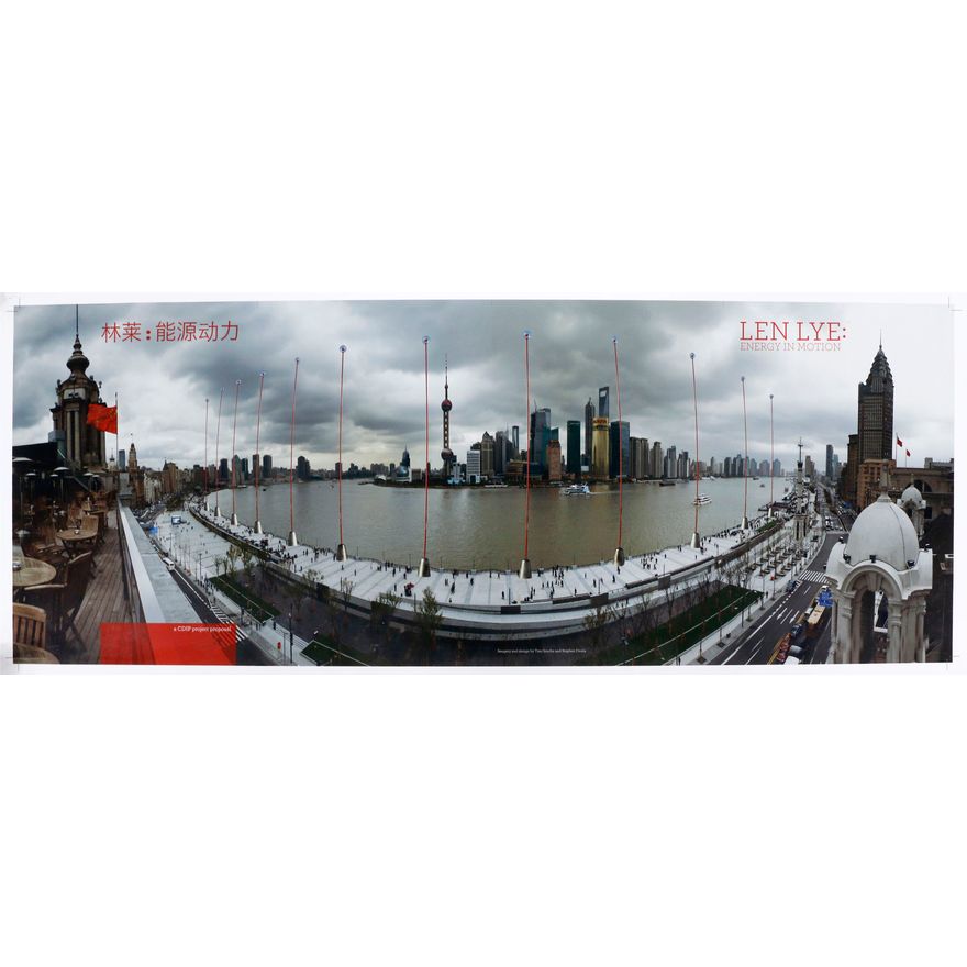 Len Lye, Frank Hofmann, Rodchenko, Bruce Connew and others - Seven poster prints