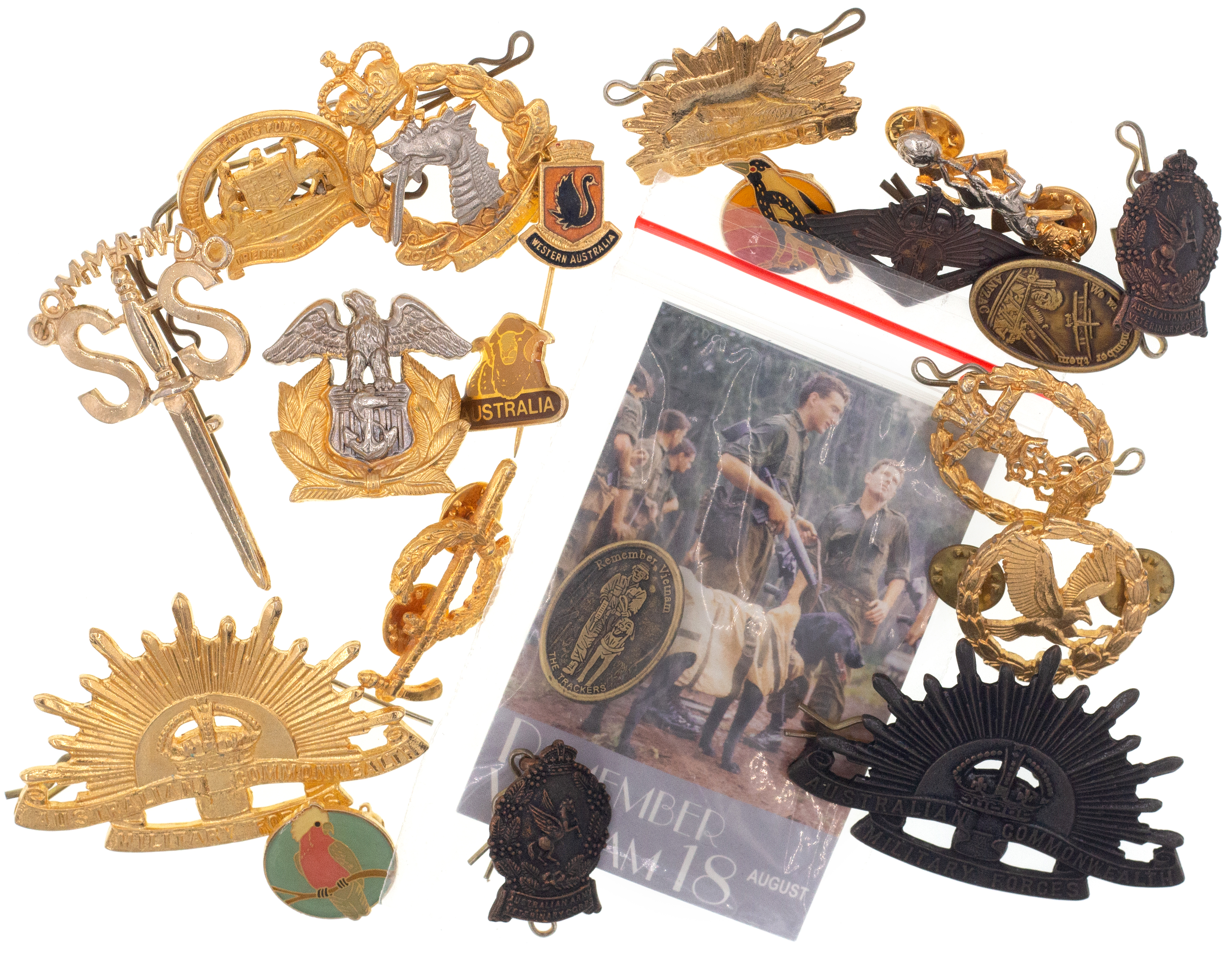 Anzac-Related Badges, Accumulation