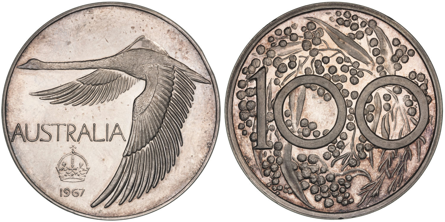 Swan , Dollar, 1967, FDC