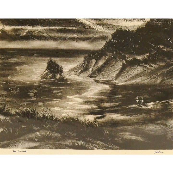 3pc Robert Galaher Landscape Signed Lithographs 11''x14''