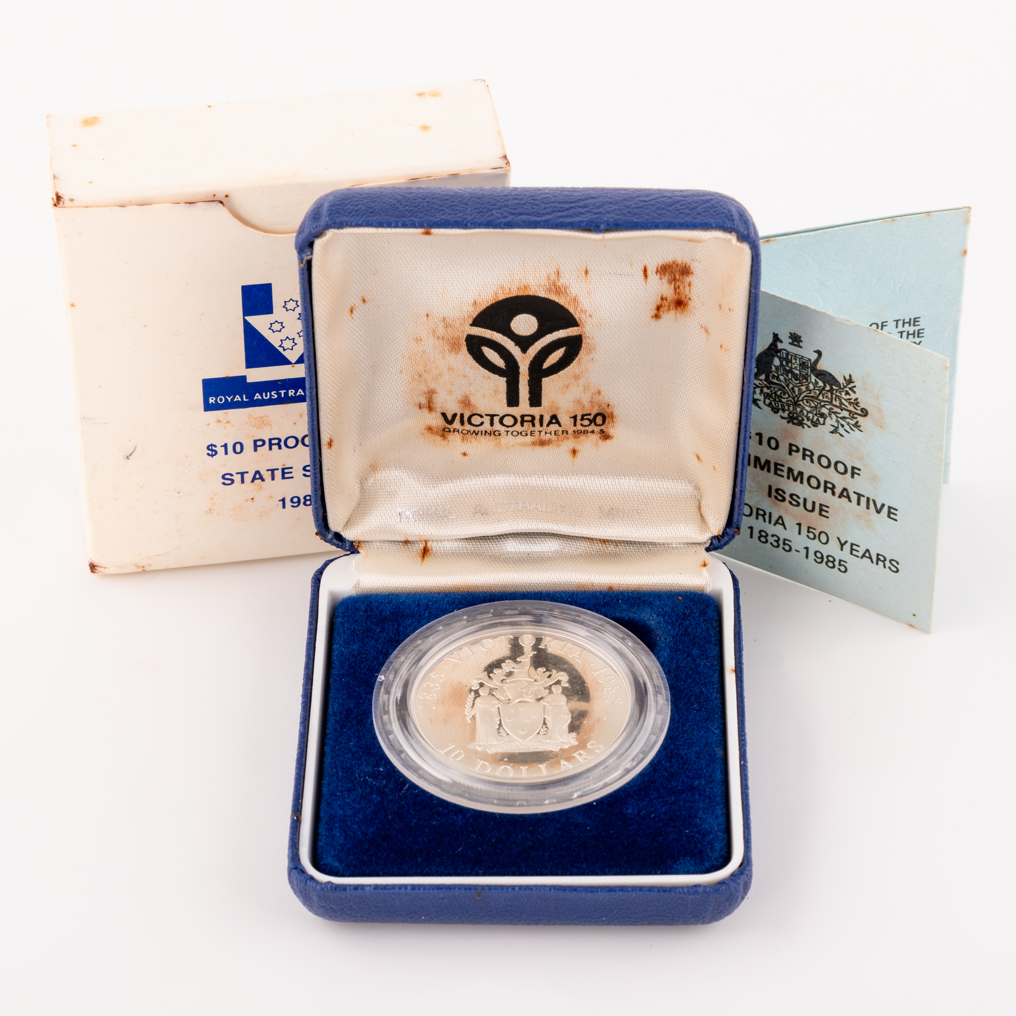 Elizabeth II, Proof Coin State Series, Ten Dollar, 1985,