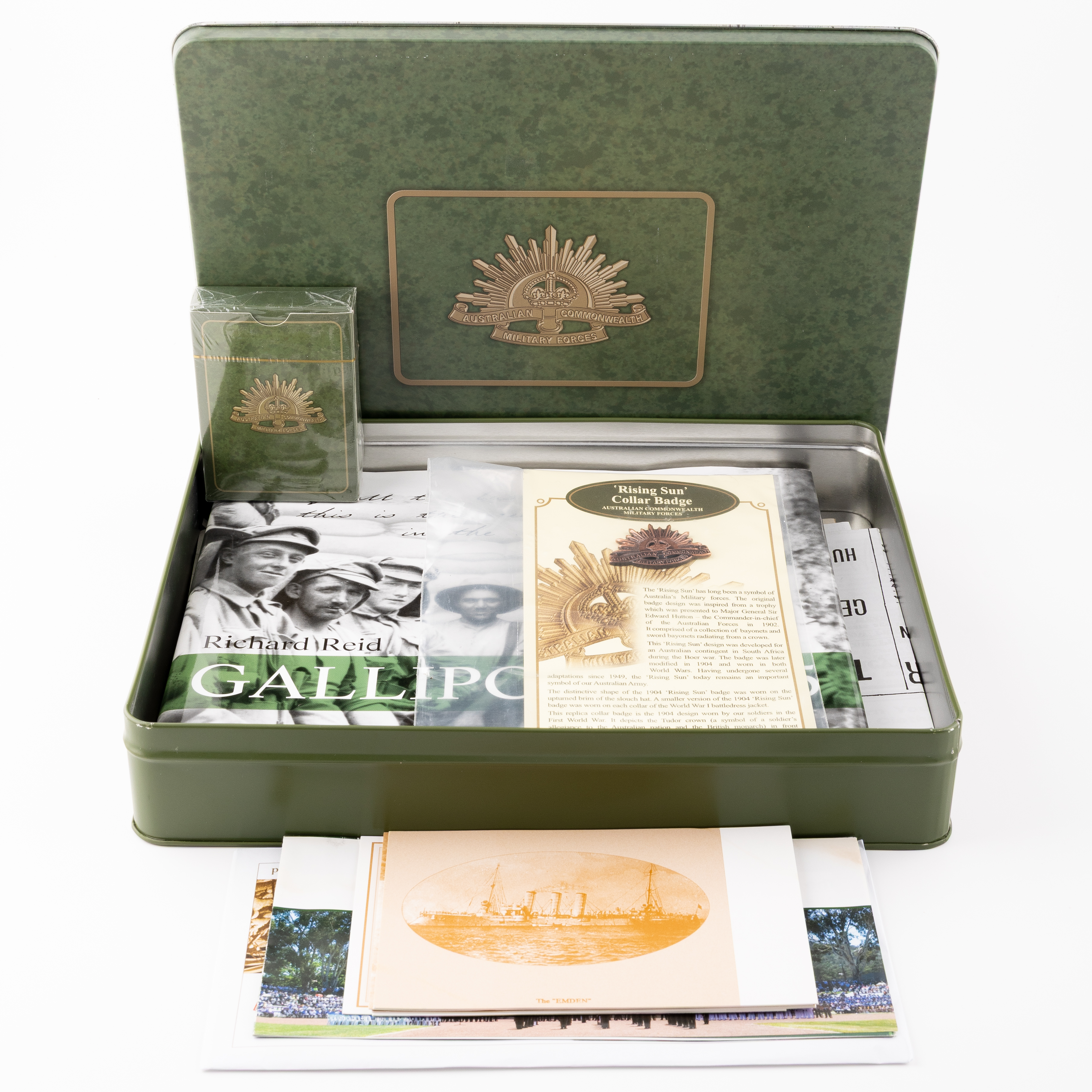 Australian Military Forces Green Tin, UNC