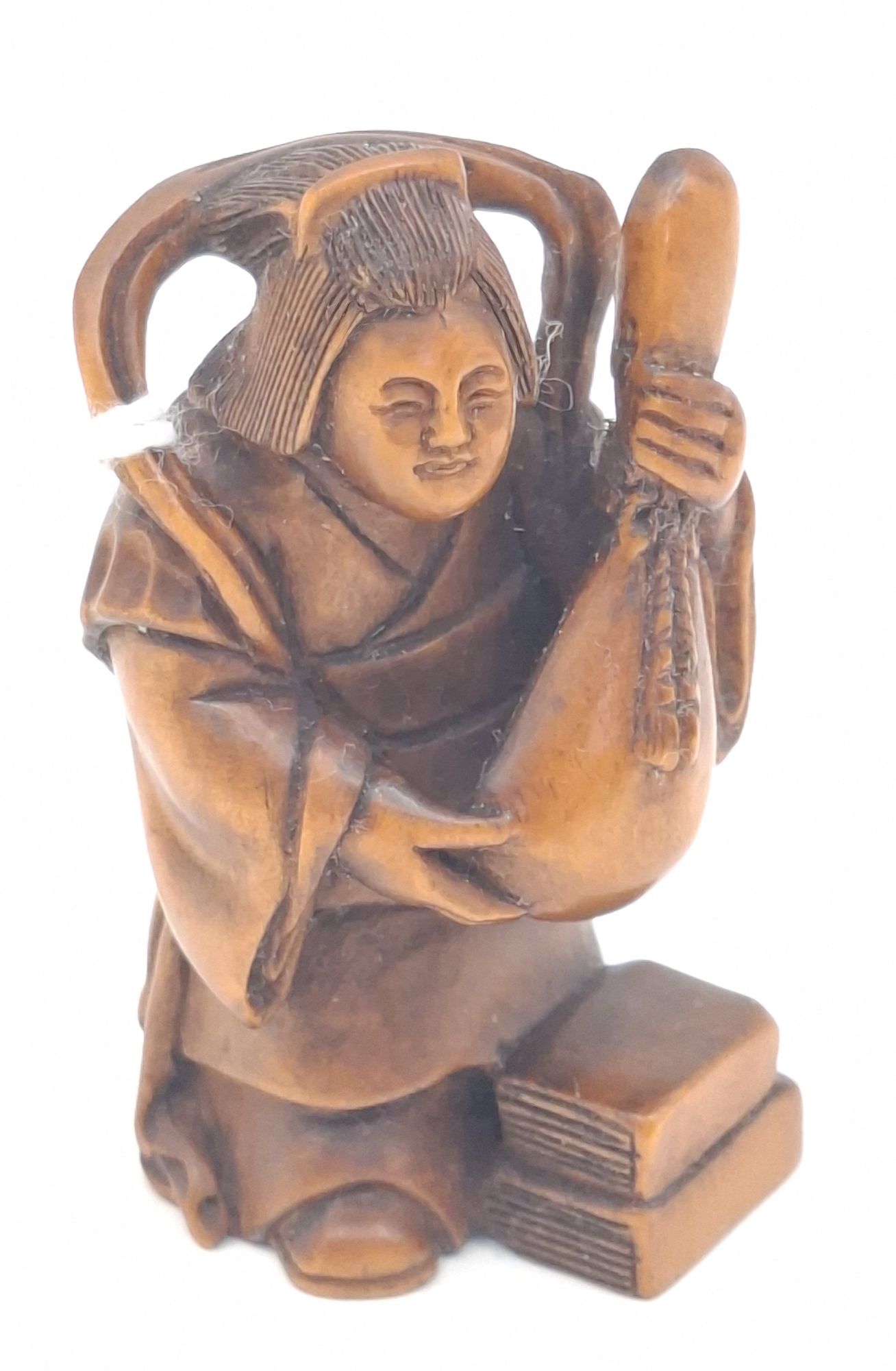 72 · JAPANESE BOXWOOD NETSUKE