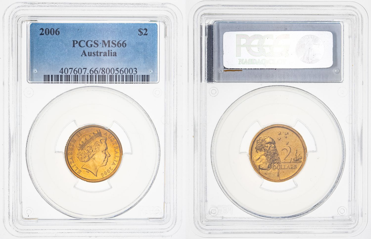 Two Dollar, 2006, PCGS MS 66