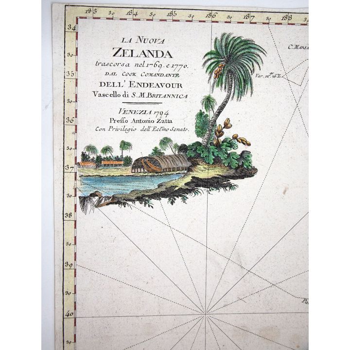 Antonio Zatta 'La Nuova Zelanda...'