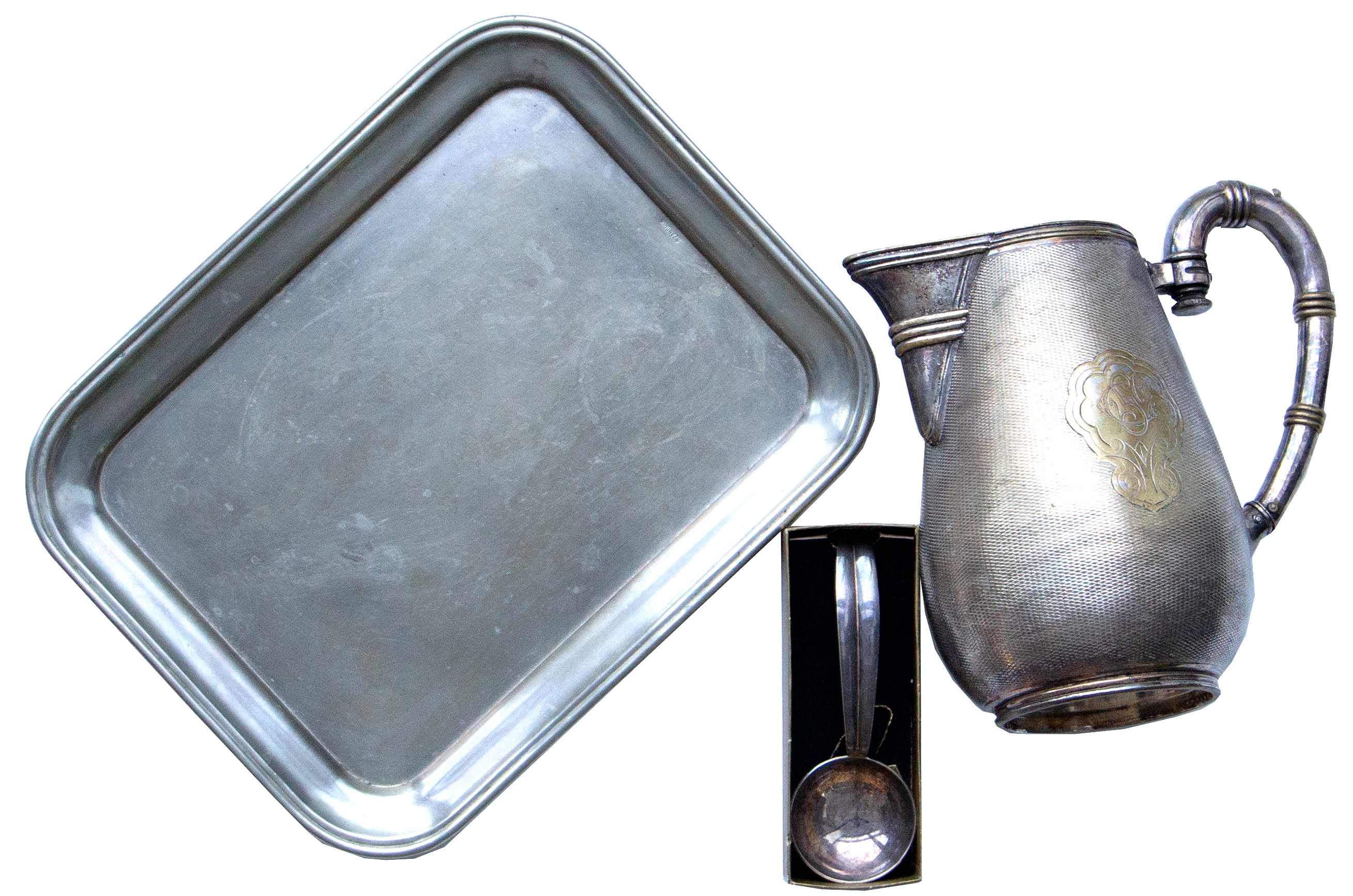 296 · France, Christofle Water Jug, 1930s, VGC