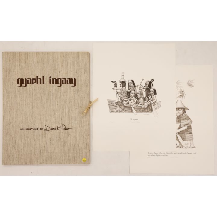 Duane Pasco ''Gyaehl Ingaay'' 1988 Print Suite