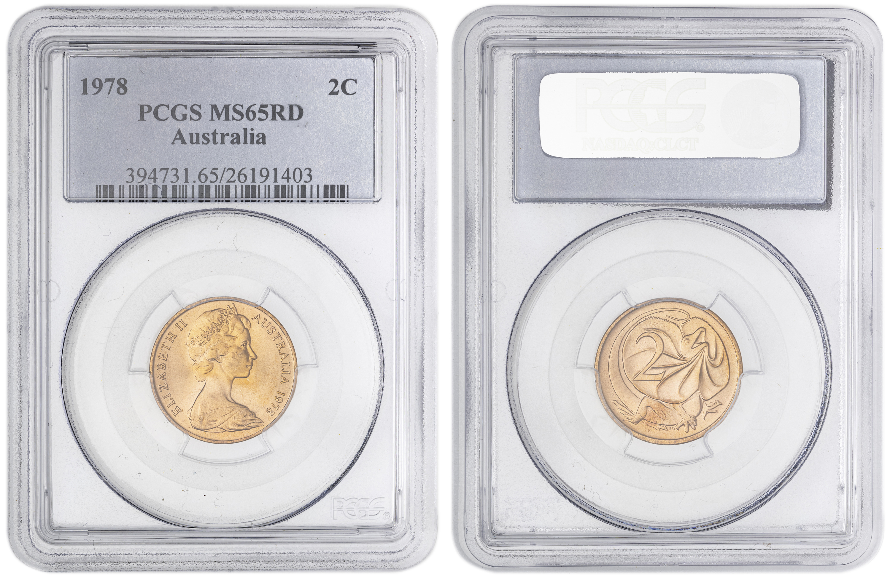 Two Cent, 1978, PCGS MS65RD