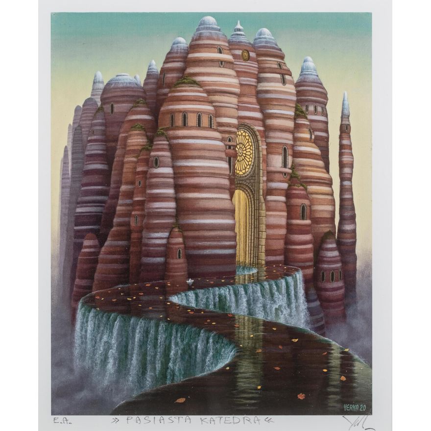 Jacek Yerka | Pasiasta katedra