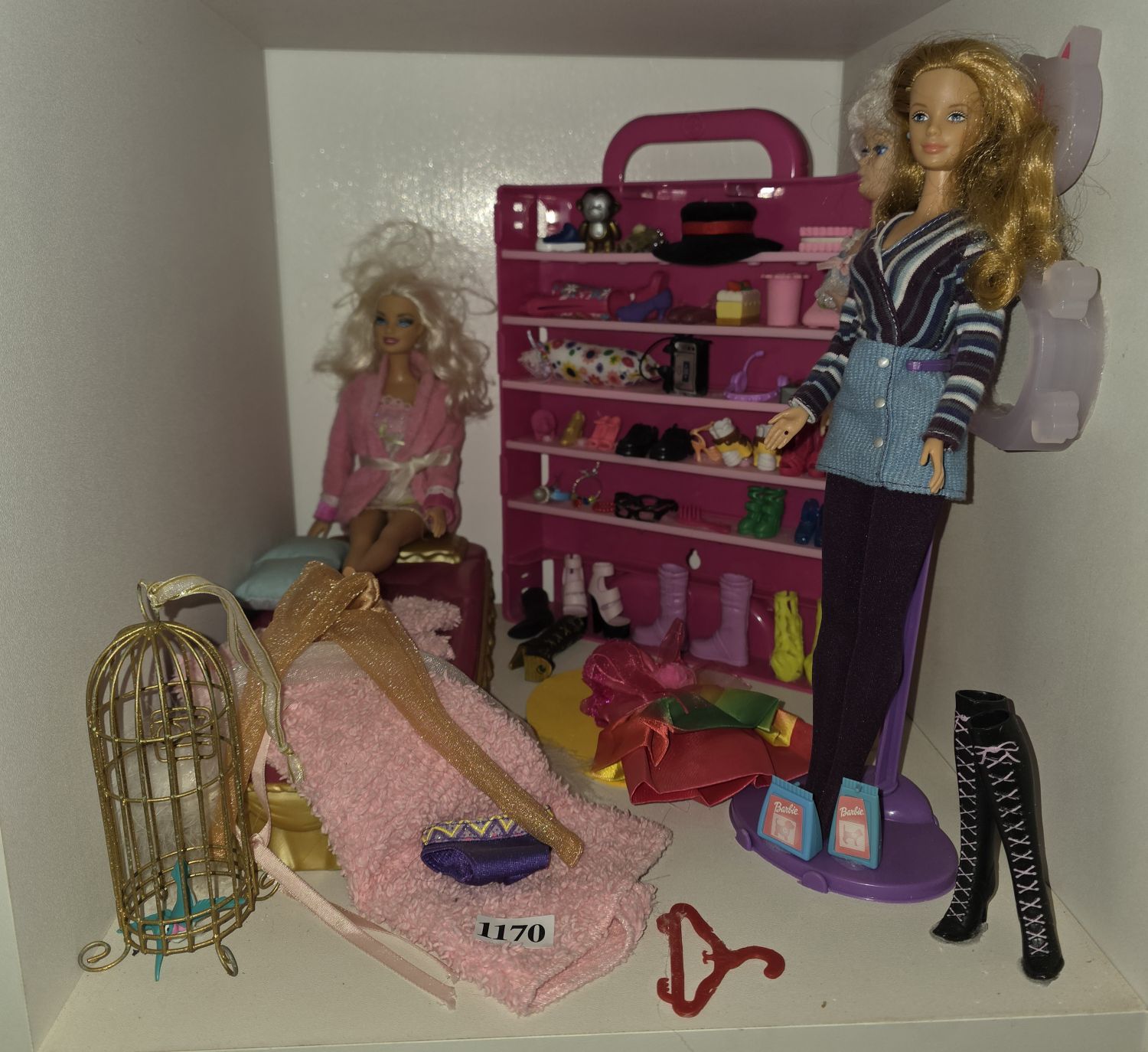 Barbie Dolls And Scenery