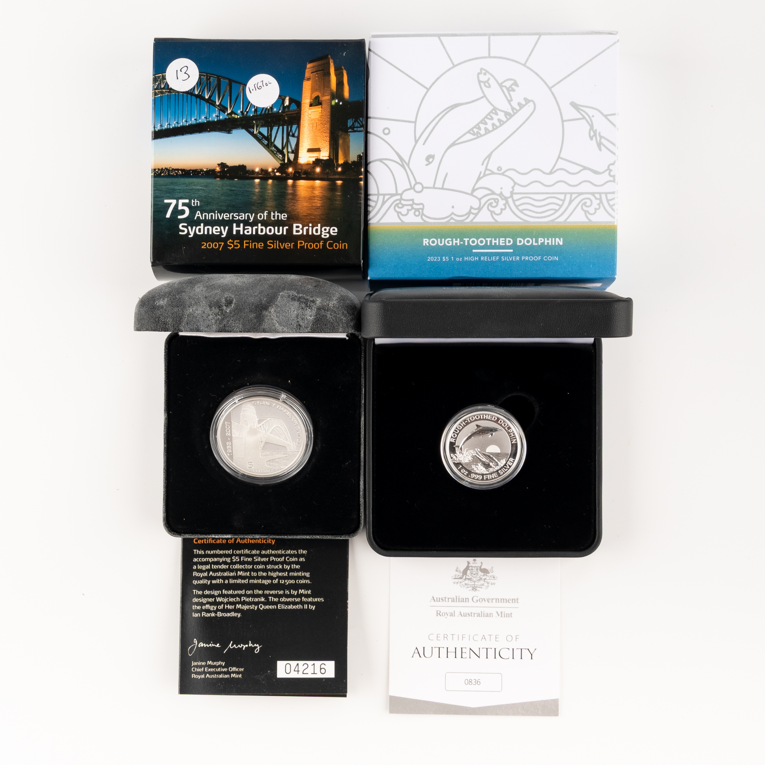Elizabeth II, RAM, Five Dollars, 2007 - 2023, FDC