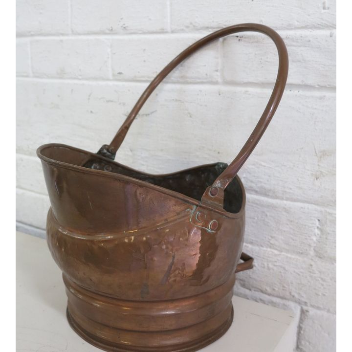 COPPER COAL BUCKET