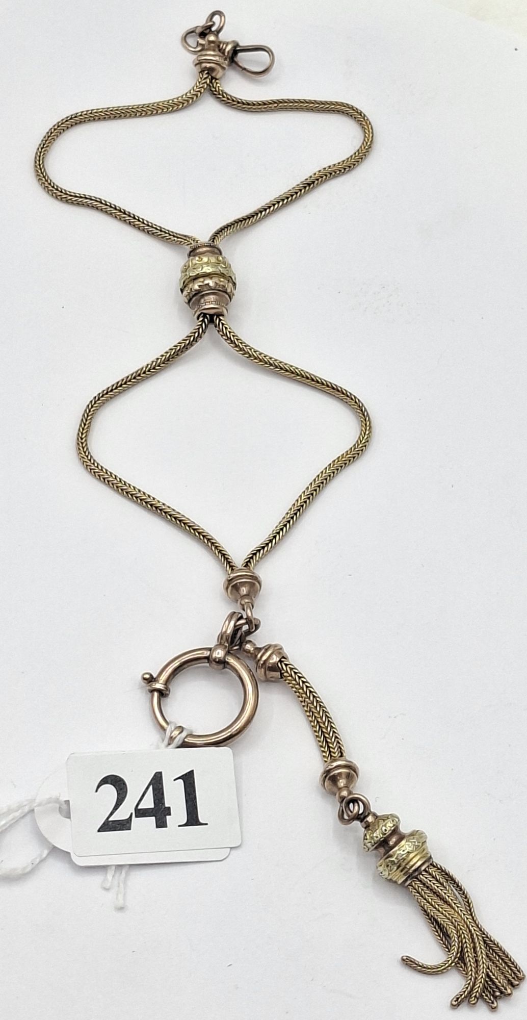 Victorian 12ct Albertina Watch Chain