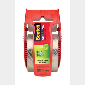 3M SCOTCH 1.88 IN. W X 800 IN. L HEAVY-DUTY PACKAGING TAPE WITH DISPENSER 4 PCS