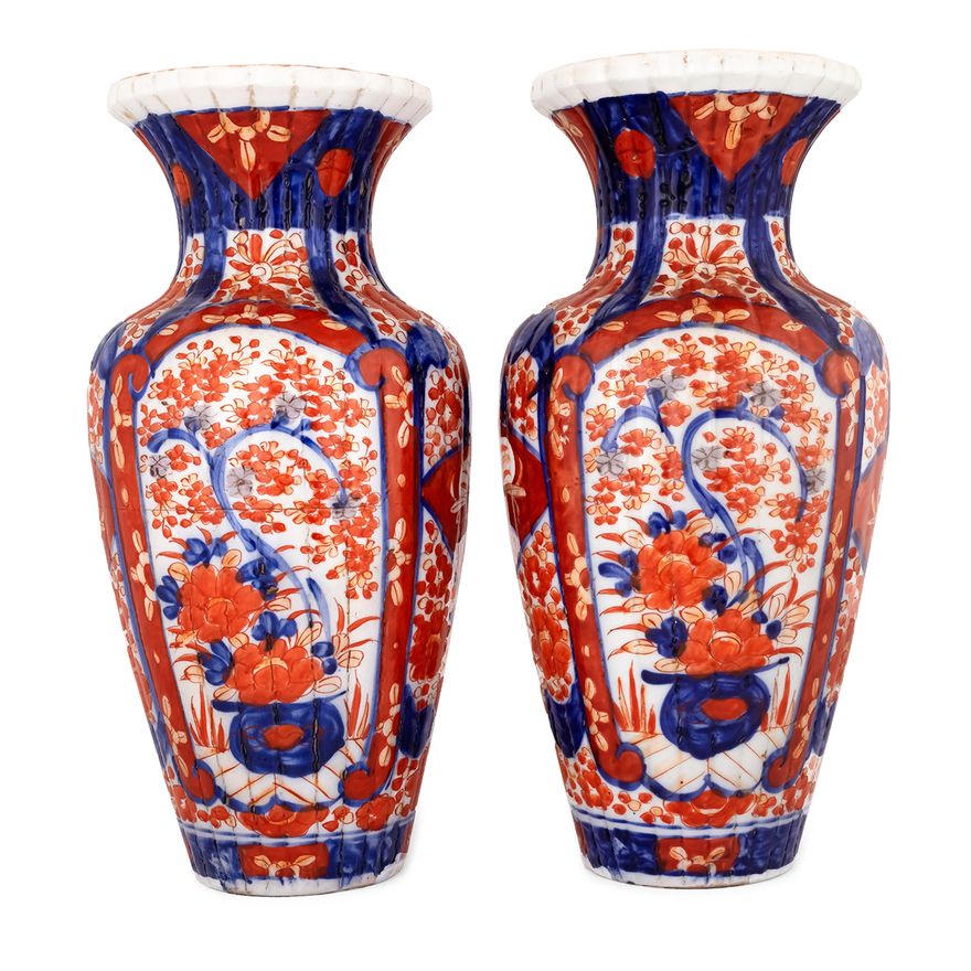 Para wazonów, Imari, Japonia, XIX/XX w.